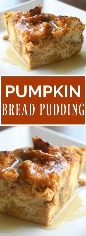 The Best Pumpkin Bread, Best Pumpkin Bread, Cupcakes Halloween, Easy French Toast Recipe, Banana Bread Pudding, Pumpkin Bread Pudding, Ideas Cupcakes, Bread Puddings, Sweet Breakfast Treats