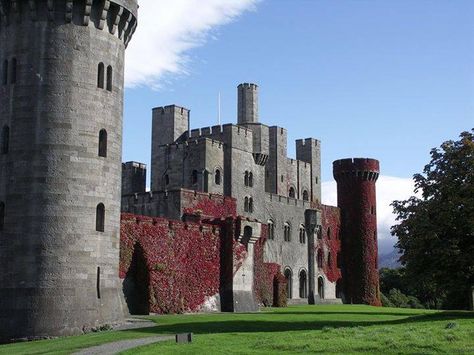 . Castles In England, Beautiful Castles, North Wales, Leaning Tower Of Pisa, Wales, New York Skyline, Around The Worlds, Castle, Places To Visit