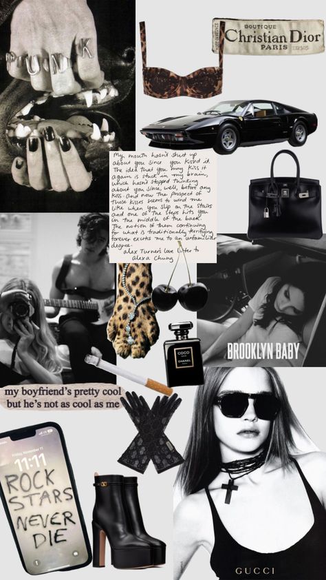 Stargirl Style, Rockstar Girlfriend Aesthetic, Baby Chanel, White Porsche, Girlfriend Aesthetic, New York Vibes, Rockstar Girlfriend, Photoshop Design Ideas, Estilo Indie