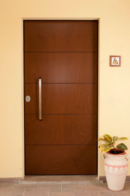 Home Door Design Modern, Wooden Single Door Design, Wooden Door Ideas, Wooden Front Door, Door Design Ideas, Single Door Design, Front Door Design Wood, Wooden Front Door Design, Wooden Main Door