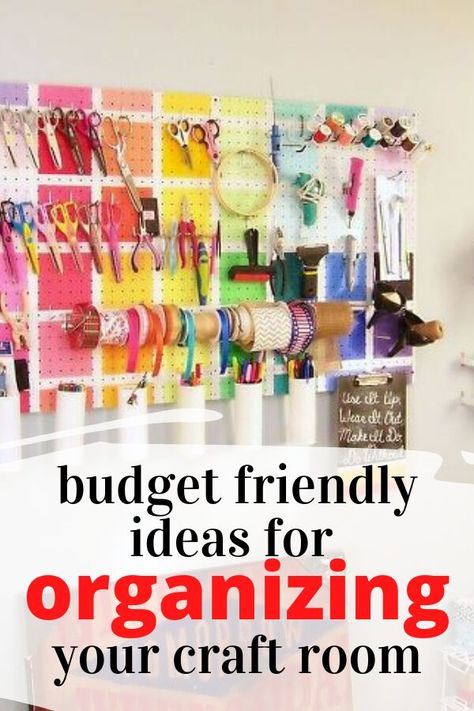 Simple Craft Room, Craft Room Storage Ideas, Craft Room Organization Ideas, Desk Makeover Diy, Old Tool Boxes, Functional Crafts, Ideas For Organizing, Craft Supply Storage, Messy Crafts