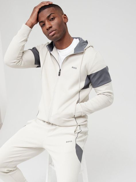 Boss men's tracksuit size & fit regular fit hoodie slim fit track pants order your usual size available in Tracksuits For Men, Sports Wear Fashion, Allen Solly, Kids Sportswear, Burberry Logo, Men Tracksuit, Track Suit Men, Track Suit, Tracksuit Set