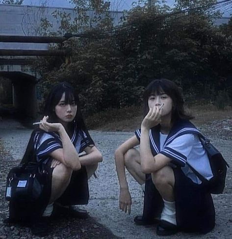 Toyoko Kids Aesthetic, Japanese Shoegaze, Japanese 2000s Aesthetic, Japan 2000s Aesthetic, 2000s Japanese Aesthetic, Akira Core, 90s Japan Aesthetic, 00s Japan, Japan School Uniform