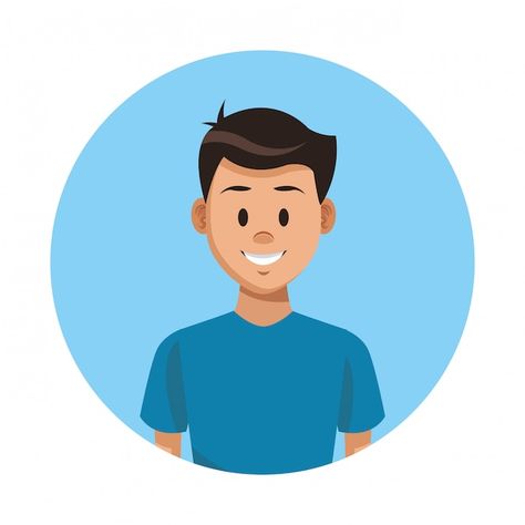 Man Profile, Cartoon Profile, Cartoon Profile Pics, Profile Pics, Premium Vector, Avatar, Humor, Humour