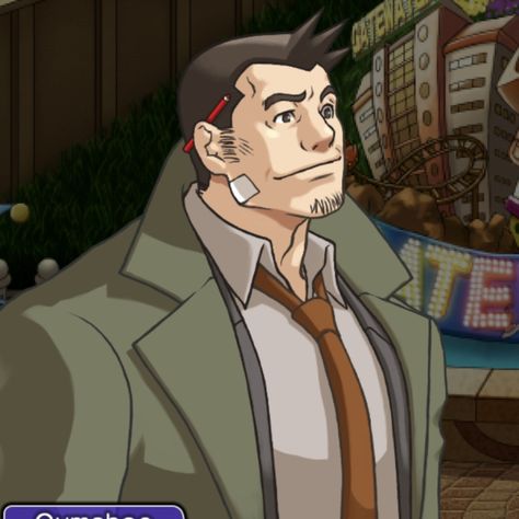 Gumshoe Ace Attorney, Detective Gumshoe, Funny Lawyer, Mob Physco 100, Phoenix Wright, Ace Attorney, Modern Disney, Dragon Age, The Magicians