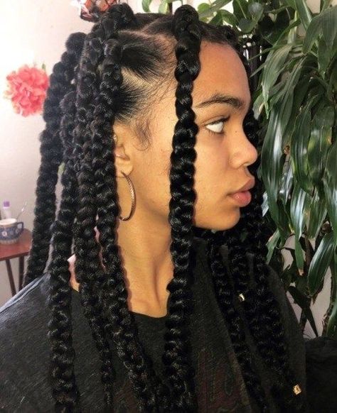 11 Fresh Jumbo Box Braids Hairstyles Tumblr Gallery Jumbo Box Braids Hairstyles Tumblr - This 11 Fresh Jumbo Box Braids Hairstyles Tumblr Gallery photos was upload on January, 12 2021 by admin. Here lat... Check more at https://trendhair2019.com/11-fresh-jumbo-box-braids-hairstyles-tumblr-gallery/ Jumbo Box Braids Hairstyles, Hairstyles Tumblr, Jumbo Box Braids Styles, Box Braids Bob, Small Box Braids, Big Box Braids, Short Box Braids, Big Box Braids Hairstyles, Jumbo Box Braids