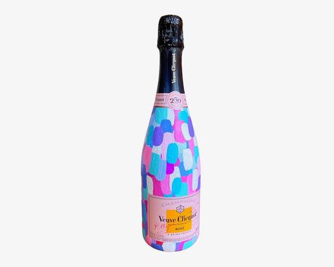 These hand-painted champagne bottles make the perfect gift for any celebratory gift - whether it’s a wedding, engagement, anniversary, bachelorette party, or just for yourself to display in your own home! Each bottle is made to order and will showcase a confetti-style design with your choice of color palette. Painted Champagne Bottle, Painted Bottles, Custom Confetti, Custom Bottles, Champagne Bottles, Bottle Painting, Engagement Anniversary, Champagne Bottle, Wine Bottles