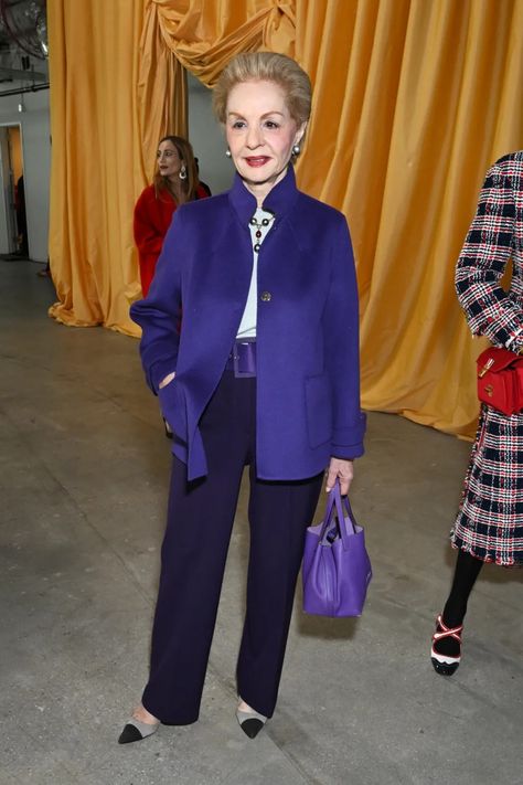 Celebrities Front Row at Carolina Herrera Fall 2024 Ready-to-Wear Show [PHOTOS] Photos Of Celebrities, Demi Moore, Diane Kruger, Show Photos, Fall 2024, Carolina Herrera, Front Row, Women's Style, Favorite Outfit