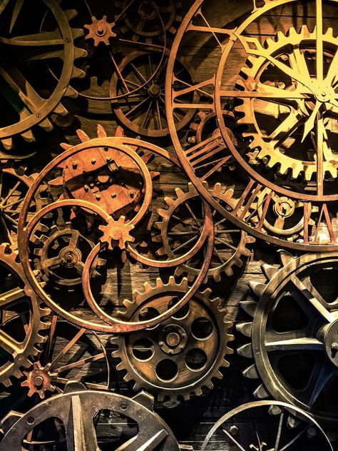 Clock Gears Aesthetic, Orange Steampunk Aesthetic, Steampunk Clock Aesthetic, Cog Aesthetic, Red Steampunk Aesthetic, Steampunk Gears Aesthetic, Dark Steampunk Aesthetic, Steampunk Astethic, Cogs And Gears Aesthetic