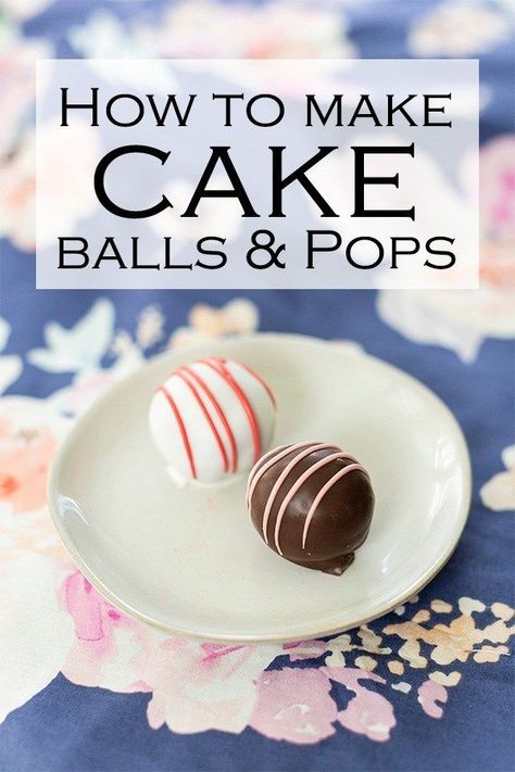 How to Make Perfect Cake Balls Every Time! This is the easiest way to make cake balls for a party are better than store bought but look professional! #CakePops #Dessert #Baking Perfect Cake Pops, Different Kinds Of Cakes, Cake Ball Recipes, Strawberry Icing, Cakes To Make, Homemade Candy, Cake Pop Recipe, Cake Mixture, Yummy Dessert