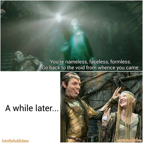 Galadriel X Elrond, Galadriel And Elrond, Legolas Headcanon, Elrond Wallpaper, Halbrand And Galadriel, Elrond And Galadriel, Tolkien Funny, Hobbit Funny, Lotr Cast