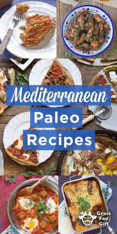 Paleo Mediterranean Diet Recipes Mediterranean Paleo Recipes, Paleo Mediterranean Diet, Paleo Mediterranean, Recipes Mediterranean, Paleo Foods, Paleo Diet Plan, Mediterranean Diet Plan, Recipes Diet, Lchf Recipes