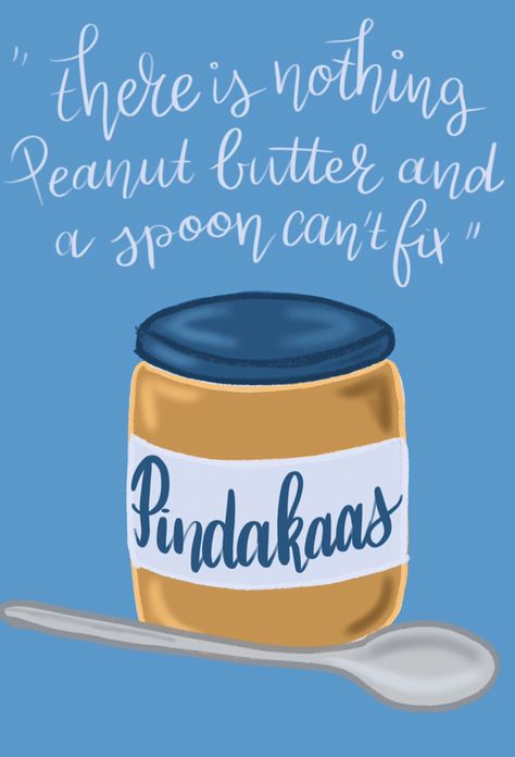 Peanut Butter Quotes, National Peanut Butter Day, Cafe Painting, Quote Illustration, Using Procreate, Bullet Journal Inspiration, Bullet Journaling, Journal Inspiration, Painting Ideas