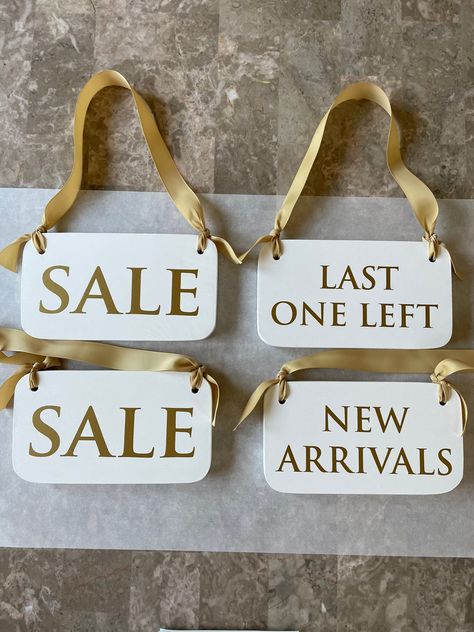 Sale Signs, Craft Show Booth, Signage Signs, Retail Signage, Vinyl Personalized, Boutique Display, Business Signage, Retail Signs, Small Business Boutique