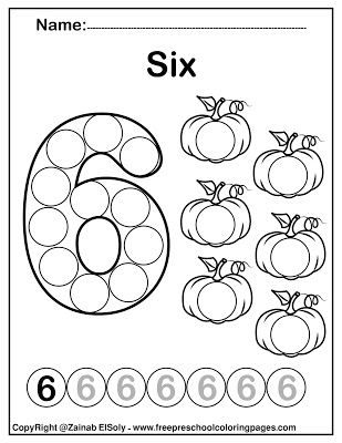 Number 6 six do a dot marker activity Number 5 Preschool Activities, Number 5 Worksheets For Preschool, Number 5 Activities, Number 5 Activity, Number 5 Activities For Preschool, Number 5 Worksheet, Autumn Activity, Touch Math, Dot Marker Activities