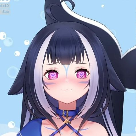 Shylily Vtuber Pfp, Shylily Vtuber Fanart, Shylily Vtuber, Kawaii Matching, Easy Anime Cosplay, Crystal Kingdom, Shark Girl, Pictures Of Animals, Icon Cute