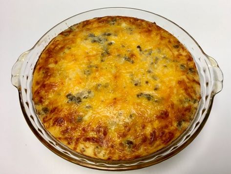 Cheeseburger In Paradise Pie – In Dianes Kitchen Single Pie Crust, Spinach And Mushroom Quiche, Paradise Pie, Cheeseburger In Paradise, Cheeseburger Pie, Mushroom Quiche, Spinach And Mushroom, Bisquick Recipes, Beef Casserole Recipes