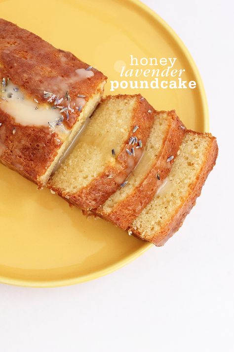 Lavender Pound Cake, Honey Cake Recipe, Lavender Cake, Lavender Recipes, Honey Lavender, Honey Cake, Honey Recipes, Pound Cake Recipes, Beltane