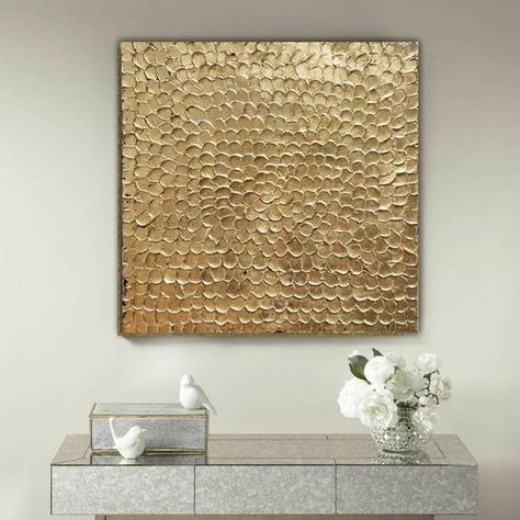 Check out this item in my Etsy shop https://www.etsy.com/listing/683859442/gold-leaf-paintingoriginal-abstract Bild Gold, Wall Art Gold Leaf, Gold Artwork, Gold Art Painting, Painting Details, Leaf Painting, Golden Painting, Painting Gold, Gold Leaf Art