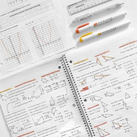 Minimal Notes, How I Take Notes, Notes Inspo, Handwriting Examples, College Notes, Aesthetic Notes, Notes Stationery, One Note, Math Notes