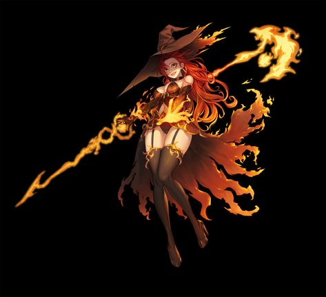 ArtStation - Fire wizard, D pin Fire Wizard, Korean Art, Character Poses, Art Website, Painting Illustration, Character Costumes, Facebook Sign Up, Great Artists, Wizard