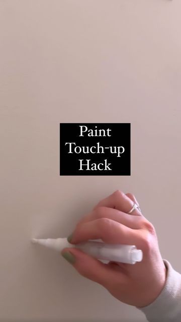 Touch Up Paint, Home Repairs, Home Reno, Diy Home Improvement, Painting Tips, Diy Organization, Diy Hacks, Wall Paint, Interior Paint