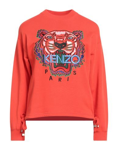 Sweatshirt fleece Brand logo Embroidered detailing Solid colour with appliqués Crewneck Long sleeves Fleece lining No pockets Kenzo Tiger Sweatshirt, Kenzo Sweater, Kenzo Sweatshirt, Kenzo Tiger, Red Tiger, Luxury Men, Gym Clothes, Round Neck Sweatshirts, Clothing Styles