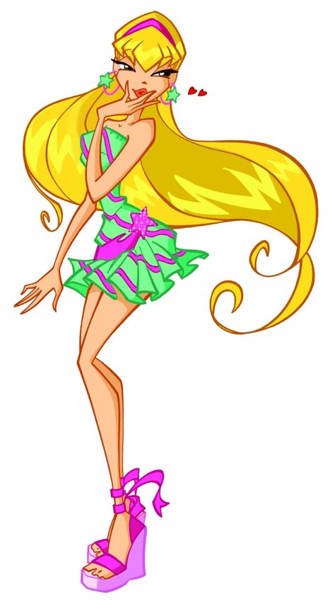 Winx Club: Stella! Princess Stella is the princess of Solaria and one of the founding members of the Winx Club. Stella is the keeper of the Ring of Solaria and Guardian Fairy of Solaria. She is the second Winx girl to be introduced; the first being Bloom. Stella Winx, Ballet Images, Klub Winx, Fairy Outfit, Purple Headbands, Purple Boots, Bloom Winx Club, Blue Headband, Stock Art