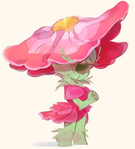 girl flower flowergirl flowers Art myart Flower Based Character Design, Flower Alien Character Design, Plant Hybrid Human, Flowers Character Design, Plant Oc Character Design, Plant People Art, Plant Based Character Design, Plant Oc Art, Flower Oc Art