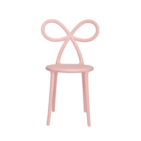 Outdoor | Qeeboo Nika Zupanc, Bow Chair, Ribbon Chair, Big Chair, Iconic Chairs, Baby Chair, Ribbon Design, Bow Design, Metal Chairs