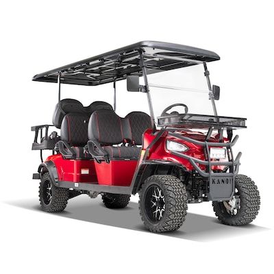 Black Golf Cart, Electric Golf Cart, Golf Cart, Ride On, Electric Motor, Lithium Battery, Passenger, Heavy Duty, Golf