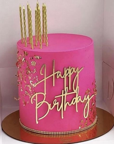 52nd Birthday Cake For Women, Pink Marble Birthday Cake, 48th Birthday Cake For Women, 39th Birthday Ideas For Women Cake, 37th Birthday Cake For Women, Hot Pink And Gold Cake, Classy Cakes Birthday For Women, 40th Bday Cake For Women, 33 Birthday Cake