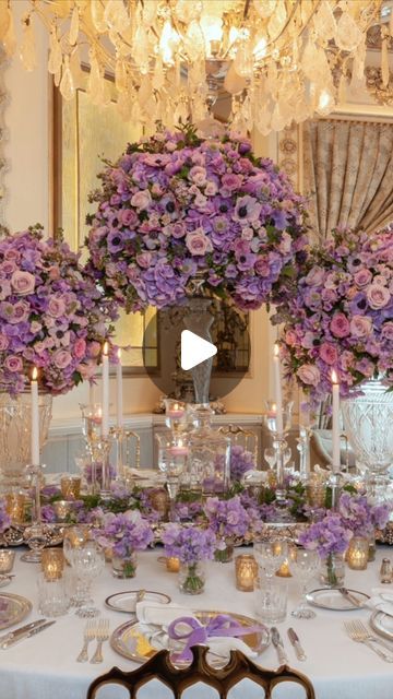 Event Imagineer on Instagram: "Purple Reign #tonymarklew #doingitfromtheheart #eventimagineer #imagineer @annabelsmayfair #annabelsmayfair #luxuryevent #luxuryevents #luxuryeventplanner #eventdesign #luxurywedding #luxuryweddings #luxuryweddingplanner #weddingplanner #tablescape #tablescapes #tablesetting #tabledecor #purpleflowers #thecolorpurple #londonflorist #luxuryflorist #luxurylondonflorist #dream #luxuryhotel" Luxury Florists, Luxury London, Purple Reign, Luxury Wedding Planner, Luxury Event, Wedding Themes, Event Design, Luxury Wedding, Reign