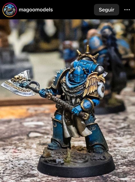 Grimdark Ultramarines, Storm Wardens 40k, Warhammer 40k Concept Art, Horus Heresy Ultramarines, The Horus Heresy, Warhammer Figures, Warhammer 30k, Warhammer Models, Miniature Games