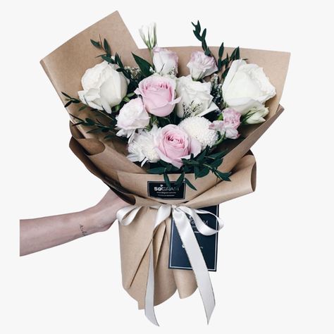 Sweet Heart Video Message, Online Florist, Roses White, Rosé Hands, Hand Bouquet, Pink Rose Flower, Sweet Heart, Ping Pong, Chrysanthemum