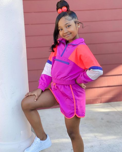 Dope Fashion Outfits, Baby Girl Hairstyles Curly, Cute Ponytail Hairstyles, Black Kids Braids Hairstyles, Black Kids Fashion, Lil Girl Hairstyles, Cute Ponytails, Fashion Baby Girl Outfits, Girls Natural Hairstyles