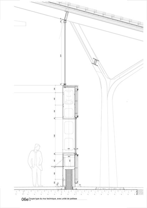 Foster and Partners are an award-winning British architectural design and engineering firm who put forward an innovative, modern and sustainable approach. Tree Column Structure Detail, Thesis Structure, Tree Pavilion, Tree Column, Extreme Architecture, Foster And Partners, Column Structure, Dubai Architecture, Foster Partners