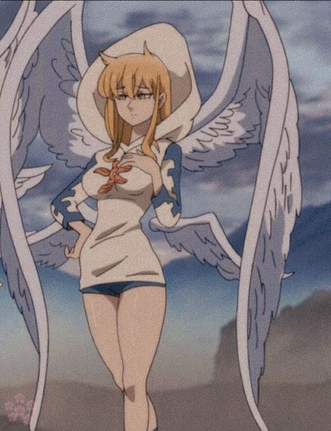 One of the four archangels Sariel Angel, Seven Deadly Sins Oc, Four Archangels, Angel Movie, Seven Deadly Sins Anime, 7 Deadly Sins, Deadly Sins, Seven Deadly Sins, The Four