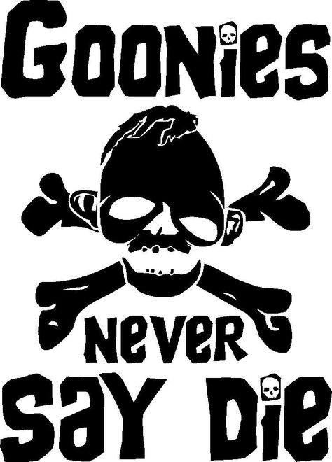 Goonies Never Say Die, 3d Cnc, Cricut Projects Beginner, Goonies, Game Nights, Cricut Explore Air, Diy Cricut, Cricut Craft Room, Silhouette Cameo Projects