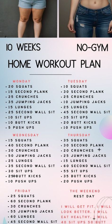 Weekly Workout No Equipment, Home Workouts With No Equipment, 4 Week Exercise Plan, Workout Schedule Without Equipment, 4 Week Beginners Workout Plan, 30 Day At Home Workout Plan, Workout Plans For Women No Equipment, Best No Equipment Workout, Easy Workouts To Do At Home Without Equipment