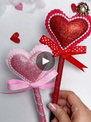 206K views · 4.9K reactions | lindos lapiceros decorados ideales para un regalo | lindos lapiceros decorados en forma de corazon faciles de hacer | By Un millón de ideas fáciles | Facebook Cheap Heart-shaped Craft Supplies For Gifts, Valentines