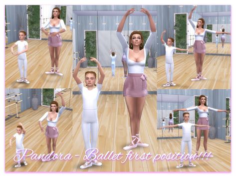 Ballerina Poses, Dancing Poses, Sims 4 Cas Mods, Pregnancy Progression, Play Sims 4, Ballet Kids, Ballet Poses, Sims 4 Children, Sims 4 Game Mods