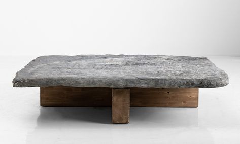 Stone Coffee Table :: Obsolete Wood Coffe Table, Wabi Sabi Furniture, Slab Coffee Table, African House, Stone Coffee Table, Slab Table, Futuristic Furniture, Concrete Wood, Concrete Design