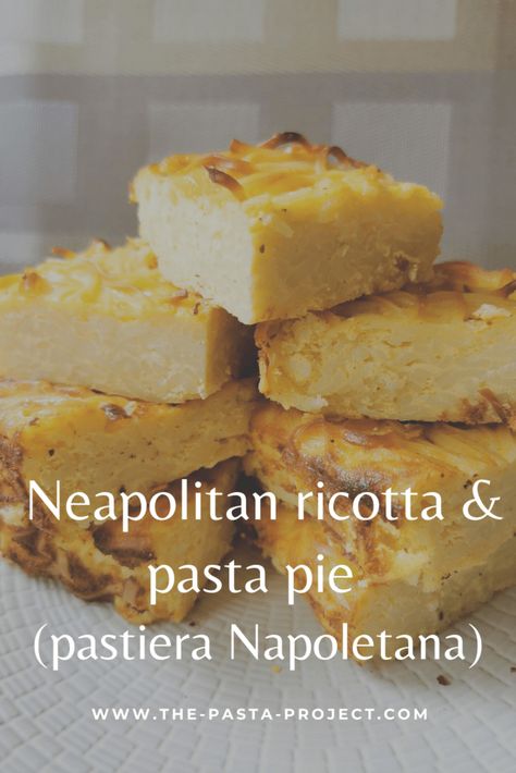 Neapolitan ricotta and pasta pie is a one of the many versions of pastiera Easter pie from Naples. This is an unusual dessert full of typical Southern Italian ingredients and flavours that will wow your family and friends. Easy to make and perfect for different occasions, not just Easter. #pastiera Southern Italian Recipes, Italian Crostata, Easter Pasta, Easter Pies, Italian Pasta Recipes Authentic, Unusual Dessert, Ricotta Pie, Pasta Pie, Easter Pie