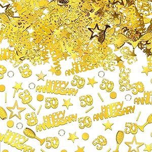 Happy Anniversary Lettering, Gold Table Decorations, 50th Wedding Anniversary Decorations, Wedding Anniversary Party Decorations, 50th Anniversary Decorations, Anniversary Diy, Happy 50th Anniversary, 50th Wedding Anniversary Party, Wedding Anniversary Decorations