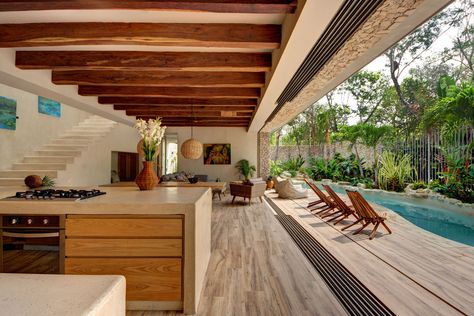 Tropical House Design, Casa Cook, Lab Design, Tropical House, Luxury Retreats, Beautiful Villas, Design Office, Dream House Exterior, Luxurious Bedrooms