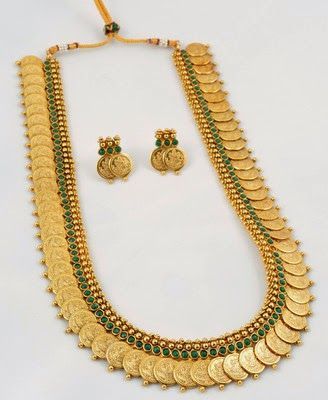 Kasu Malai 7 Latest Jewellery Designs, Gold Temple Jewellery, Gold Chain Design, Gold Necklace Indian Bridal Jewelry, Antique Jewelry Indian, Gold Pendant Jewelry, Black Beaded Jewelry, Gold Fashion Necklace, Gold Jewellery Design Necklaces