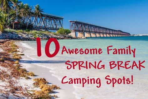 Spring Break Camping, Ludington State Park, Family Spring Break, Congaree National Park, Rv Resorts, Rv Trips, Trendy Family, Camping Sites, Spring Break Trips