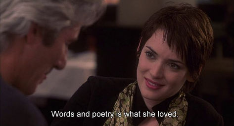 "And that is how she will stay, in the words, in the poetry."  🎥Autumn in New York (2000)  #ClassicMovies #FallMovies #FallInspo #RomCom Movie Lines Aesthetic, Lines Aesthetic, New York Quotes, The Fall Movie, New York Movie, Winona Forever, Best Movie Lines, Cinema Quotes, Movie Dialogues