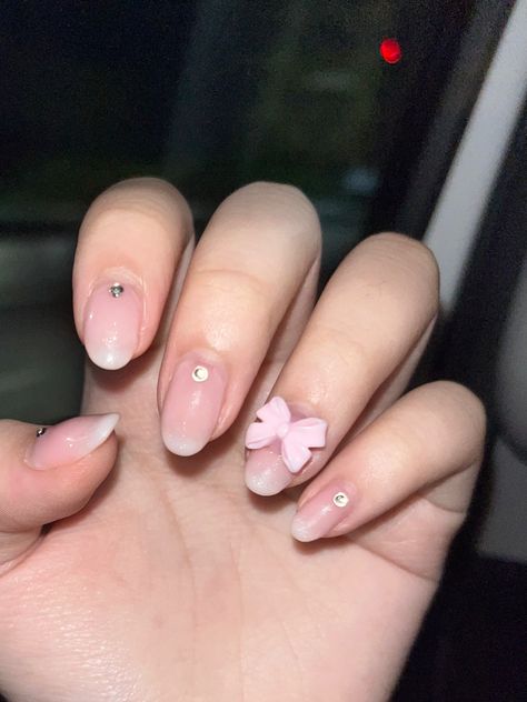 Douyin French Nails, Saranghae Tracy Nails, Saranghoes Nails, Short Douyin Nail, Red Douyin Nails, Douyin Nails Short, Douyin Nails Almond, Pedicure Nail Ideas, Douyin Nails